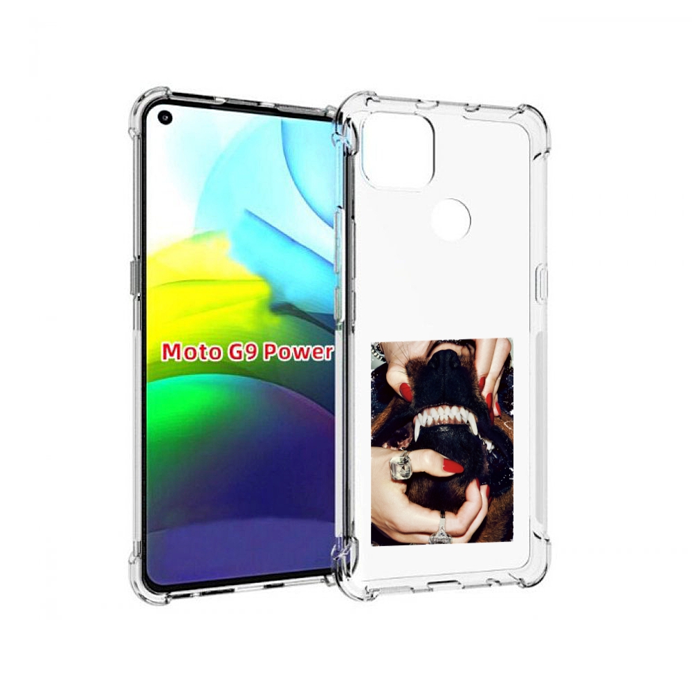 

Чехол MyPads маникюр для Motorola Moto G9 Power, Прозрачный, Tocco