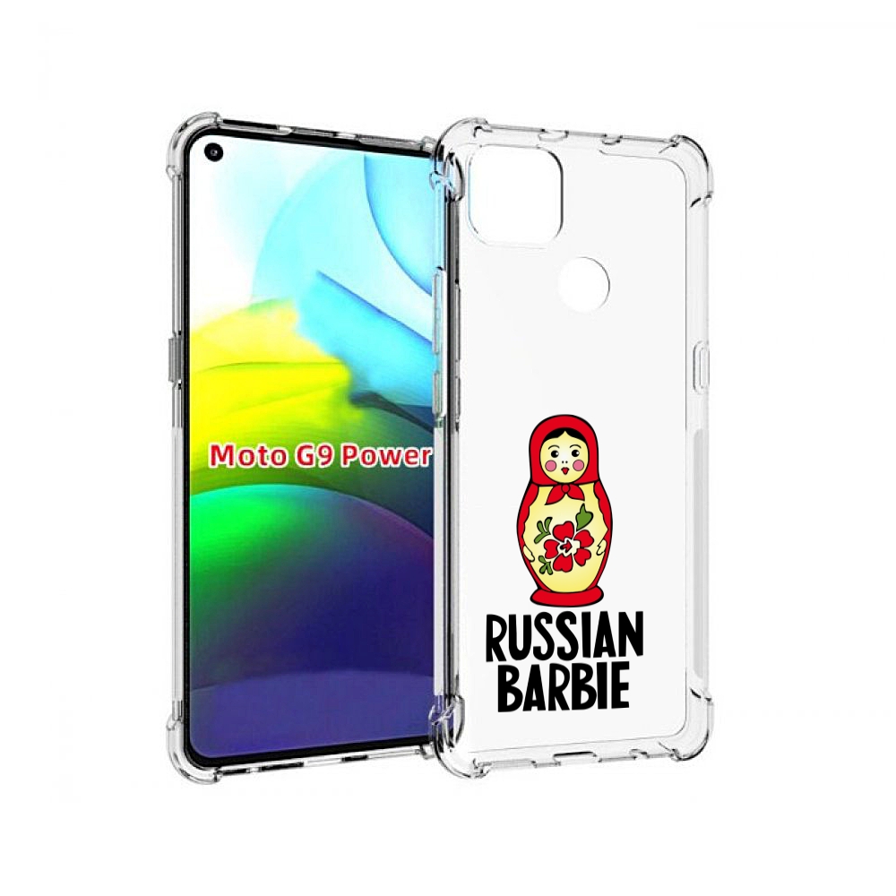 

Чехол MyPads матрешка для Motorola Moto G9 Power, Прозрачный, Tocco