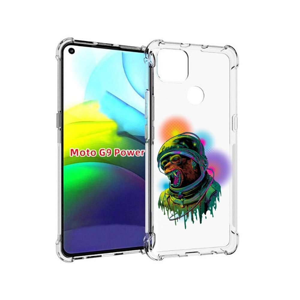 

Чехол MyPads медведь космонавт для Motorola Moto G9 Power, Прозрачный, Tocco