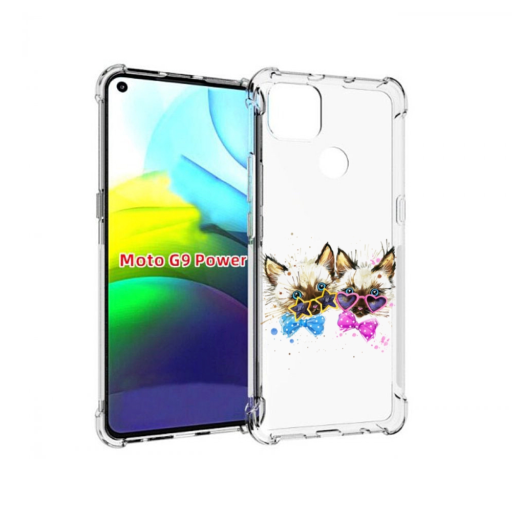 

Чехол MyPads милые котята для Motorola Moto G9 Power, Прозрачный, Tocco