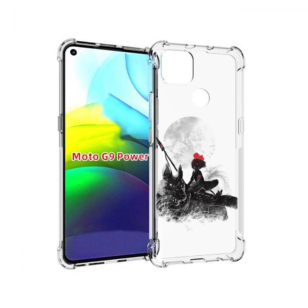

Чехол MyPads мононоке для Motorola Moto G9 Power, Прозрачный, Tocco