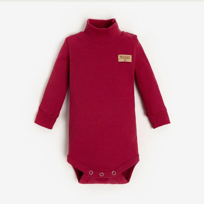 

Боди детское MINAKU Р00012641, розовый, 86, MINAKU: Basic Line BABY