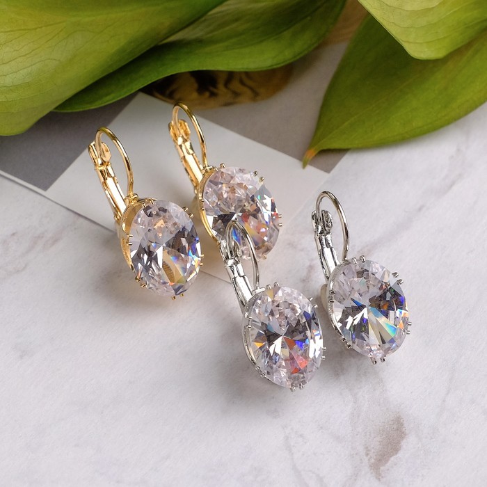 

Серьгииз бижутерного сплава Queen Fair Wedding, кристалл, Wedding