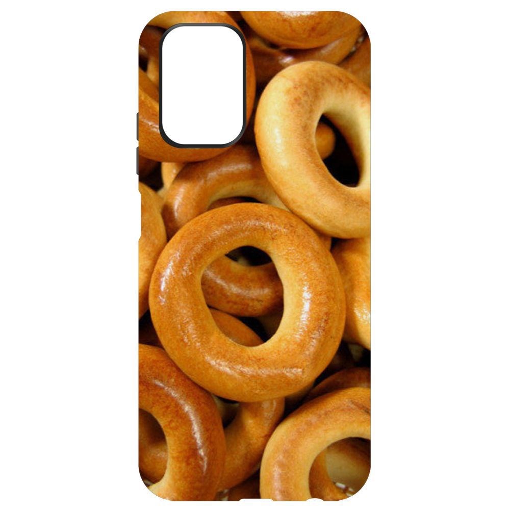 

Чехол-накладка Krutoff Soft Case Сушки для Xiaomi Redmi 10, Черный