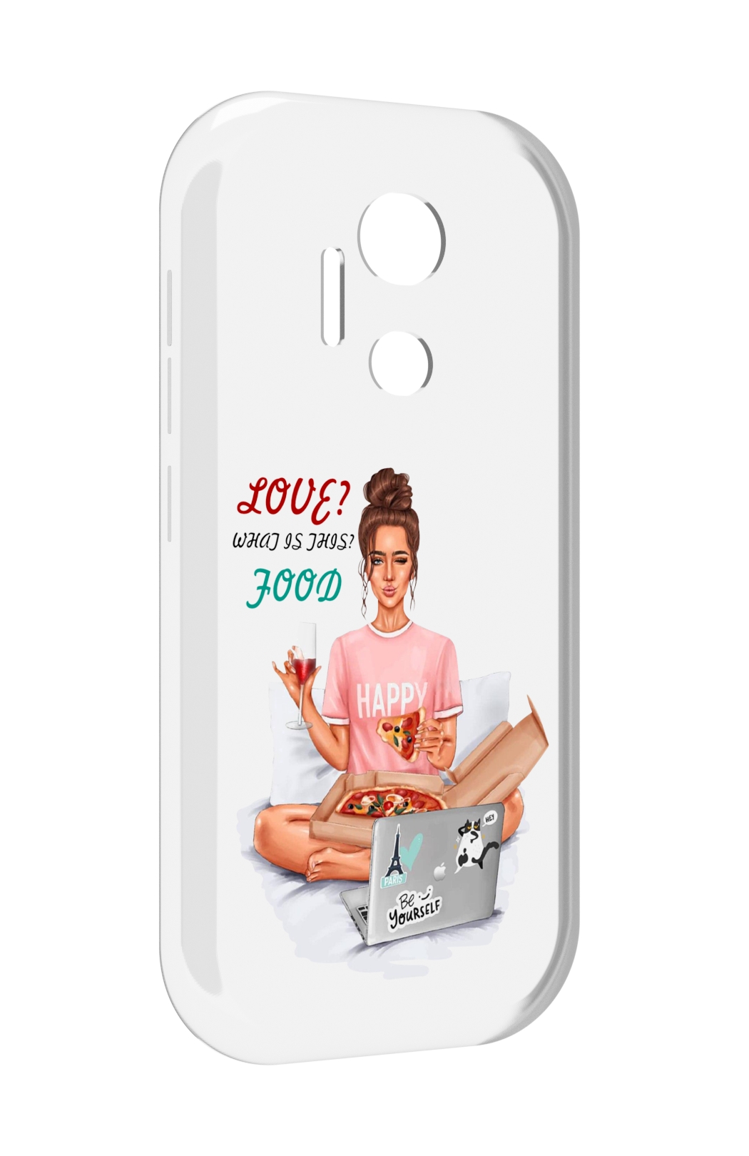 

Чехол MyPads девушка-с-ноутбуком женский для doogee x97 pro, Прозрачный, Tocco