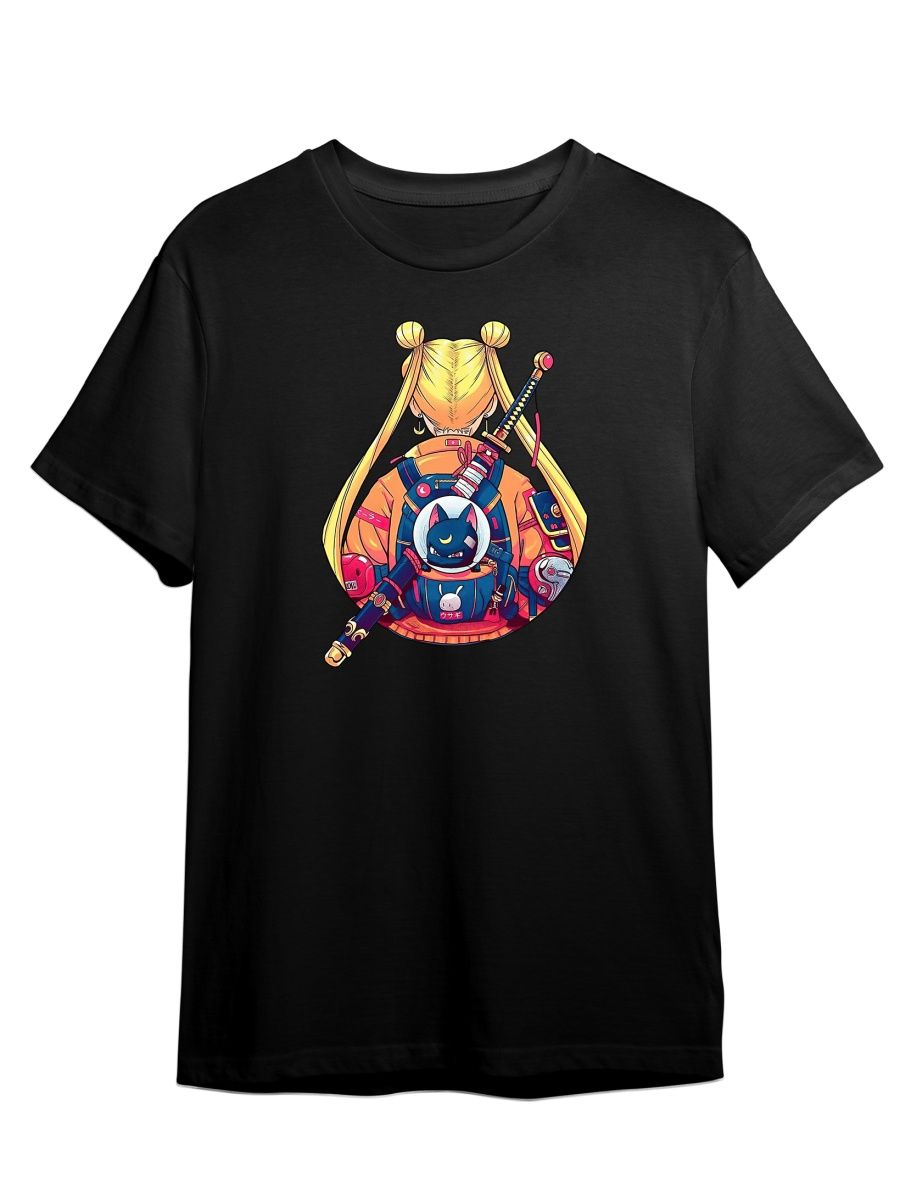 

Футболка унисекс Каждому Своё Аниме/Япония/Сейлор мун/Sailor moon STAZ10 черная S, Черный, "Аниме/Япония/Сейлор мун/Sailor moon" STAZ10