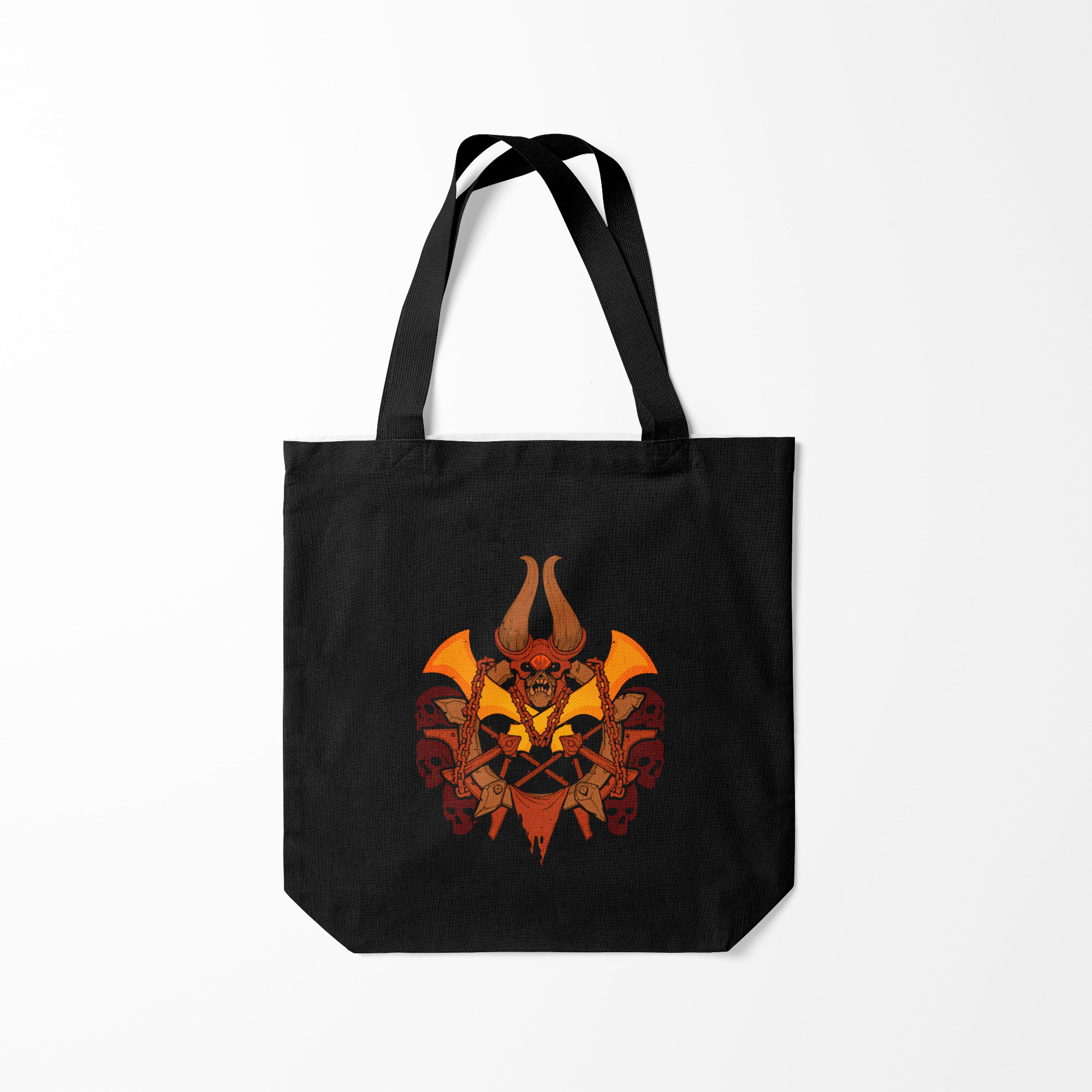 

Сумка шoппер унисекс Burnettie Дум Dota 2, черный, Дум Dota 2