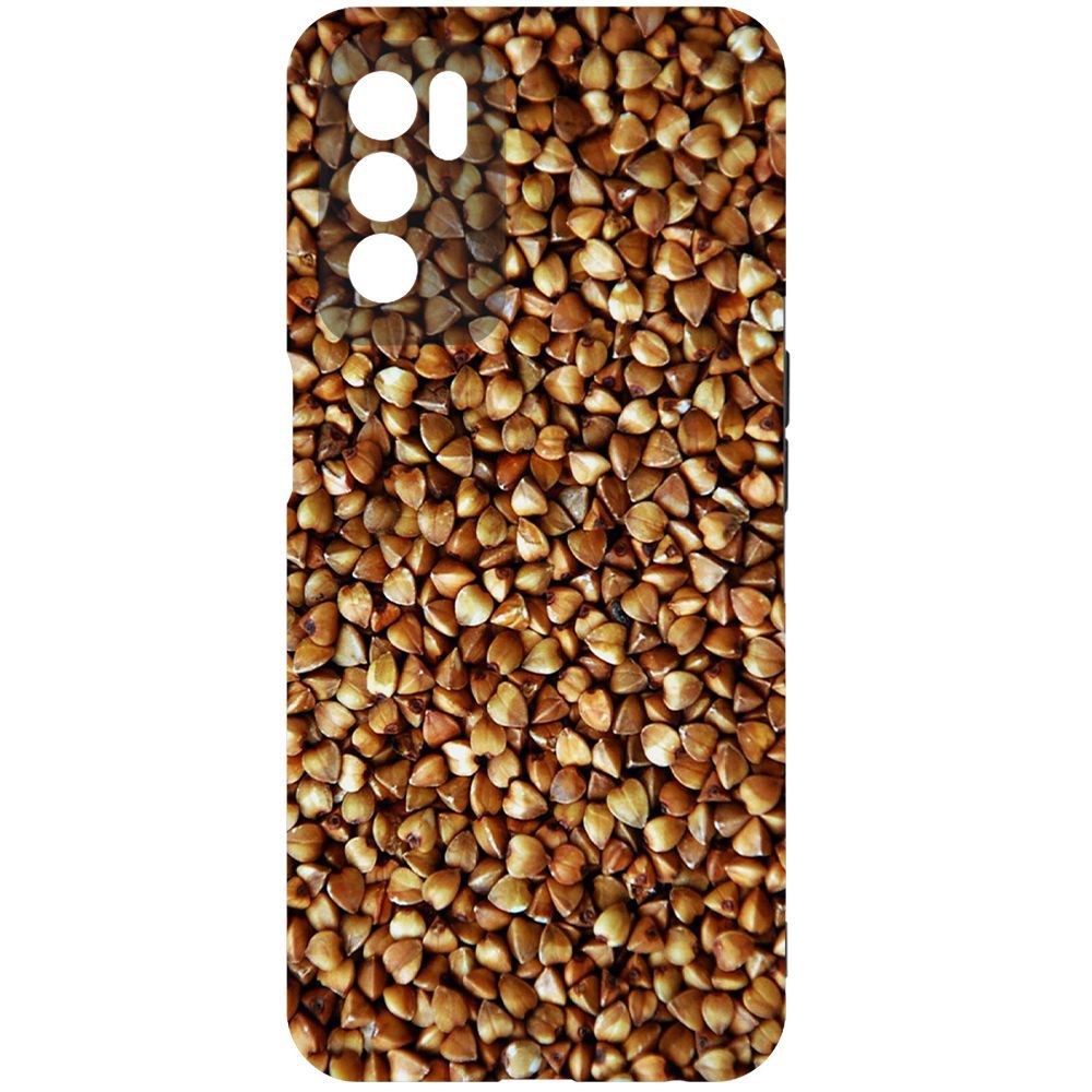 

Чехол-накладка Krutoff Soft Case Гречка для Oppo A16