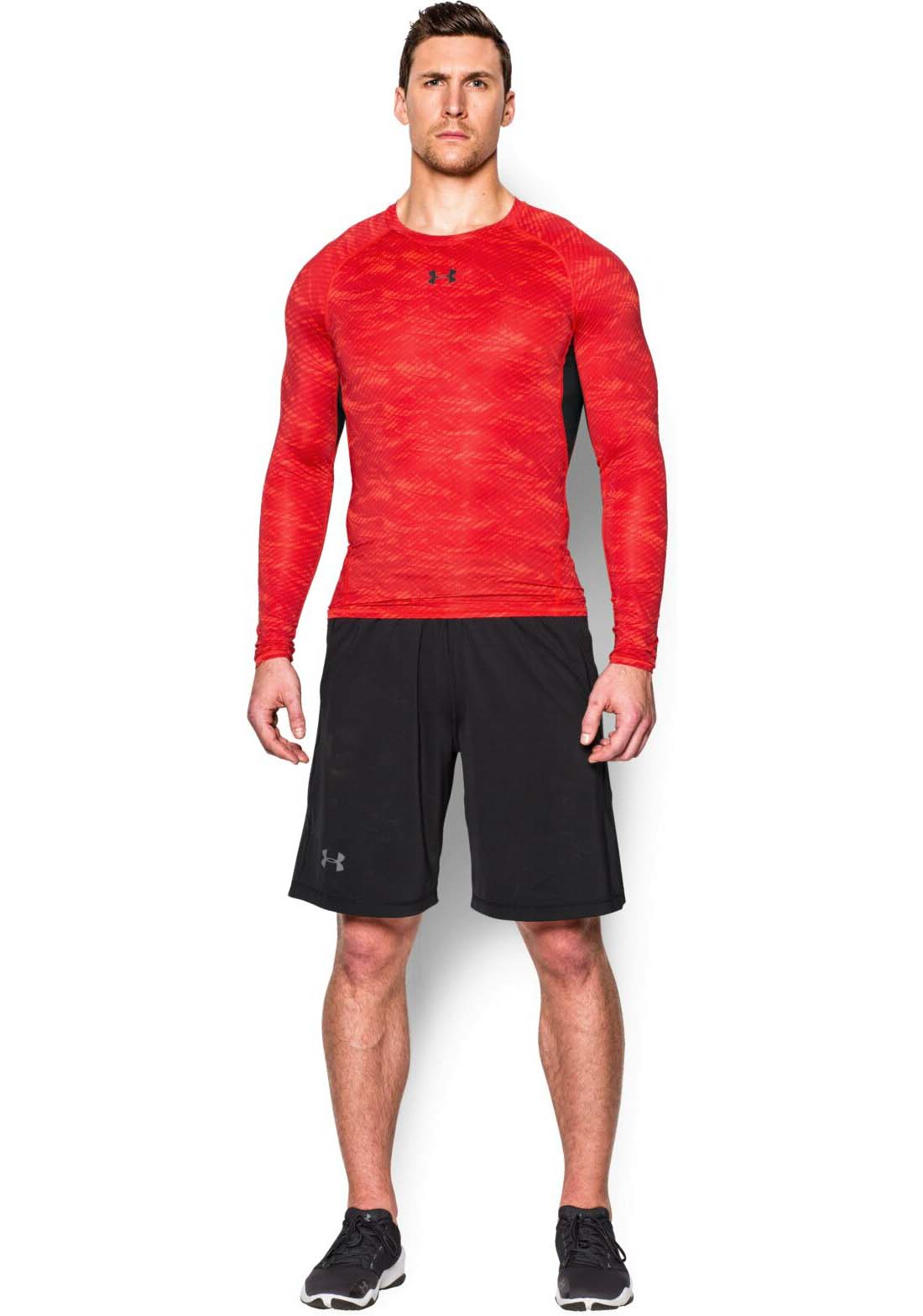 

Лонгслив мужской Under Armour 1258896 красный SM, 1258896