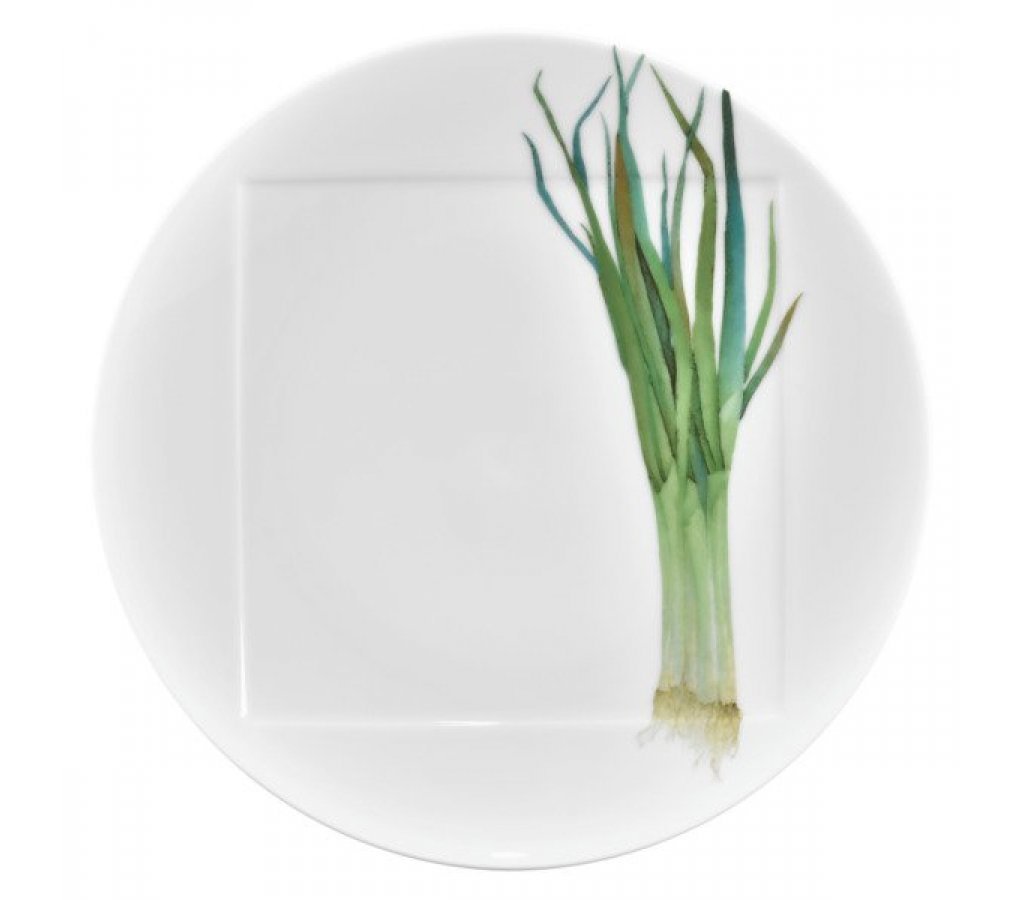

Тарелка обеденная Noritake Овощной букет Зеленый лук 27см, 54741-15