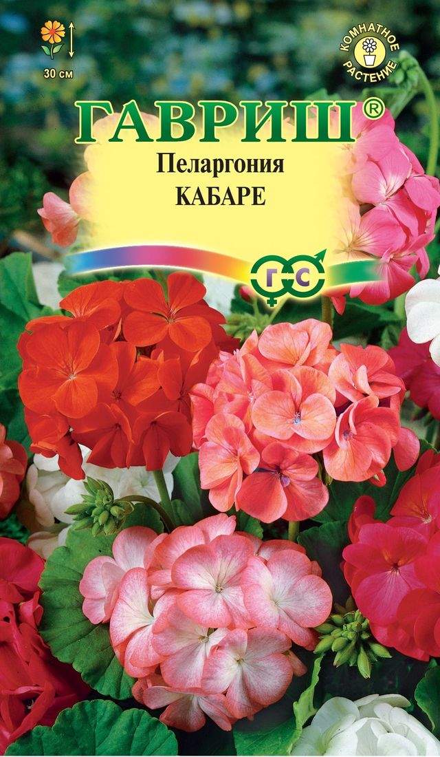 

Семена. Пеларгония "Кабаре F2" (10 пакетов)