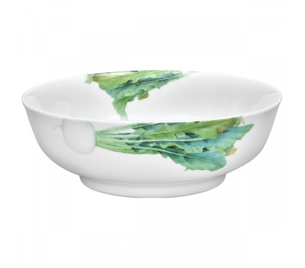 

Салатник 25 см Noritake Овощной букет Редька, Белый;зеленый, 54799-15