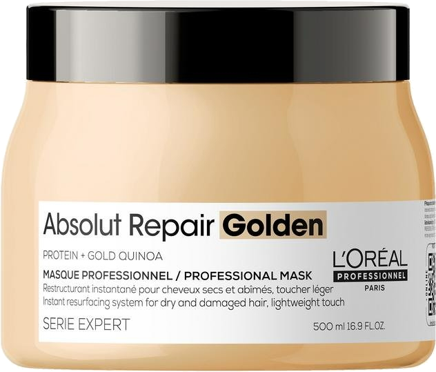 Маска для волос L'Oreal Professionnel Absolut Repair Голд 500 мл оттеночная маска color fresh 8713 8621 2 золотой блеск 150 мл