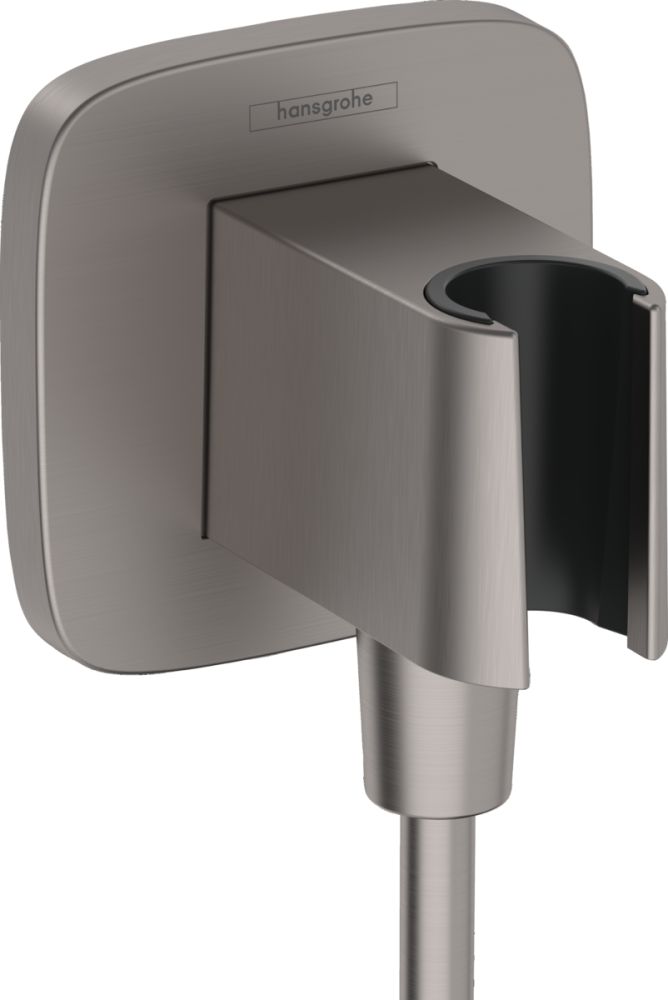 

Шланговое подсоединение Hansgrohe, черный хром 26887340, Серый