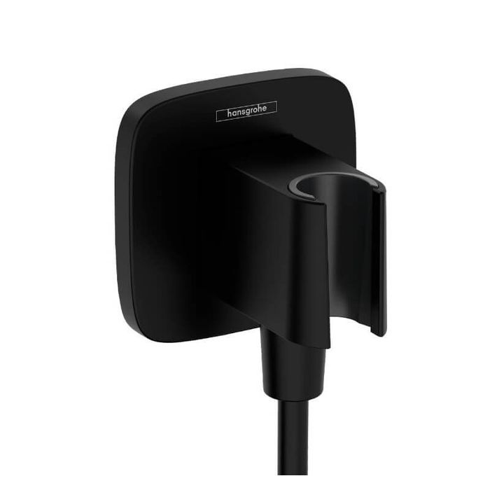 

Шланговое подсоединение Hansgrohe HG Fixfit Q матовый черный 26887670