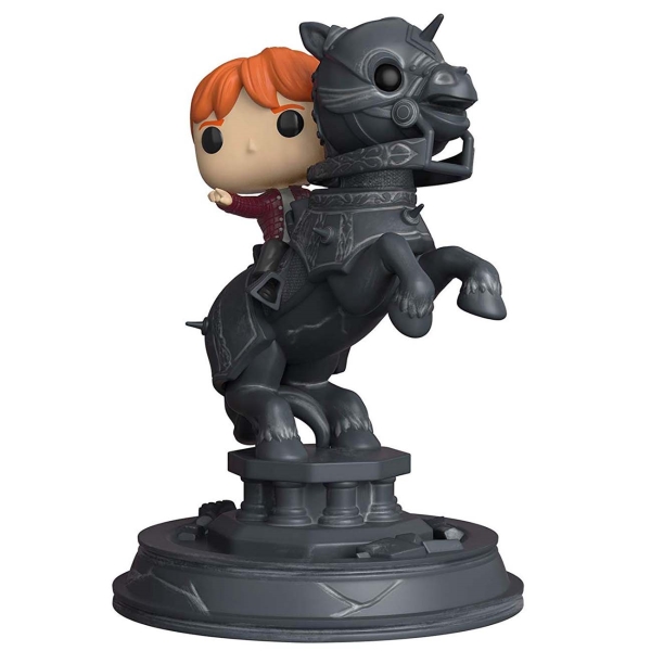 фото Коллекционная фигурка funko pop! harry potter s5: ron riding chess piece