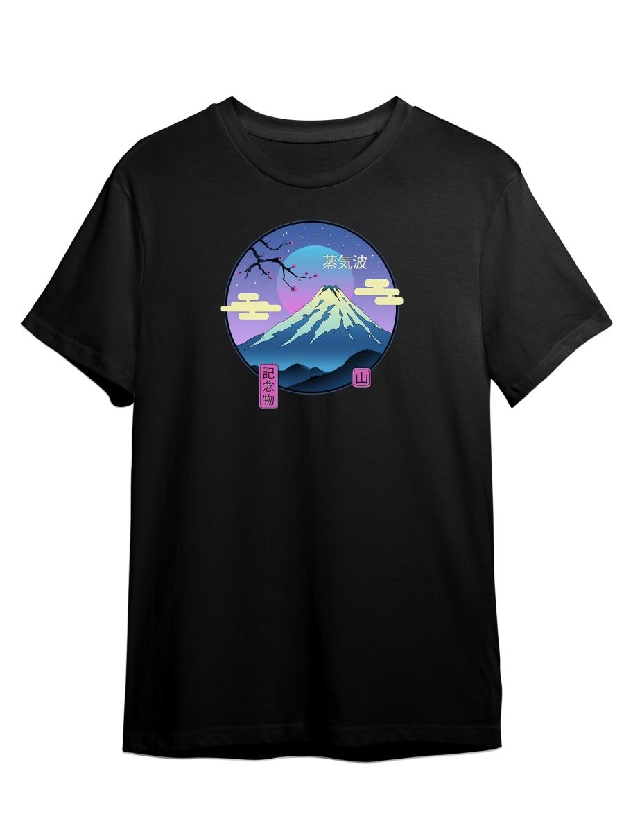 

Футболка унисекс Каждому Своё Аниме/Япония/Гора Фудзи STAZ14 черная L, Черный, "Аниме/Япония/Гора Фудзи" STAZ14