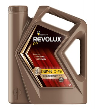 

Масло РосНефть 10/40 Revolux D2 CG-4/SJ п/синтетическое 5 л