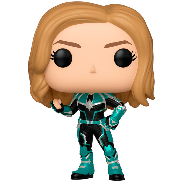 фото Коллекционная фигурка funko pop! bobble: marvel: captain marvel: vers