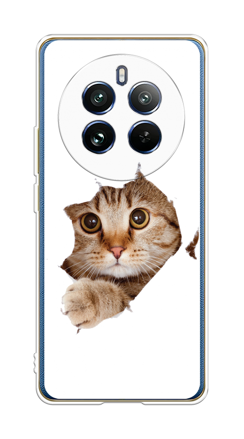 

Чехол на Realme 12 Pro/Realme 12 Pro Plus "Кот и бумага", Белый;коричневый, 2516250-1
