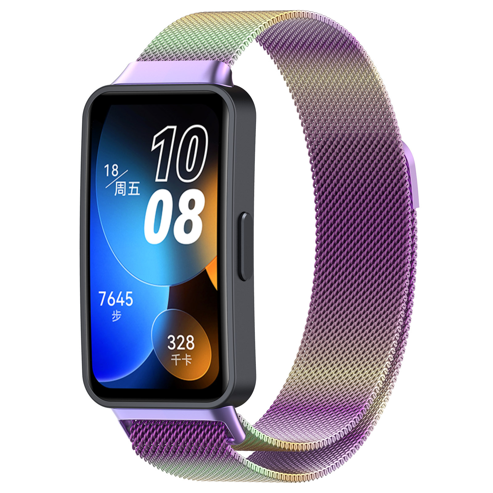 

Ремешок для Huawei Band 8/9, миланская петля, разноцветный