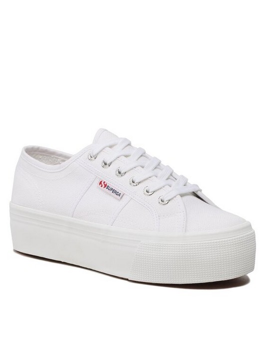 Кеды женские Superga 2790 Cotw Linea Up And Down S9111LW белые 39.5 EU