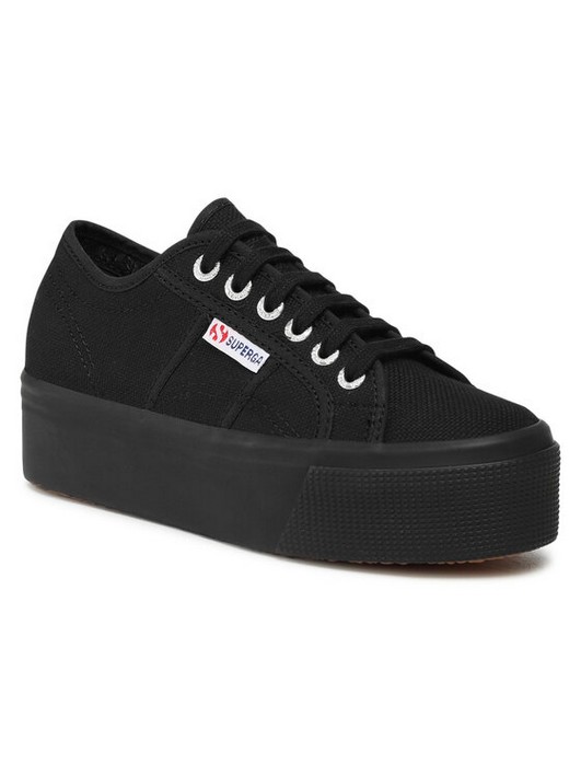 Кеды женские Superga 2790 Cotw Linea Up And Down S9111LW черные 40 EU