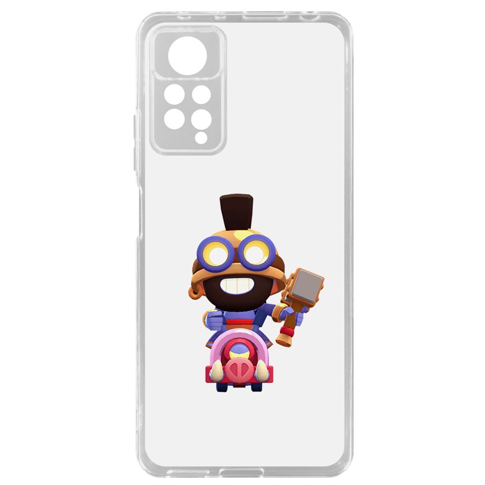 

Чехол-накладка Brawl Stars-Карл Всадник на кабане для Xiaomi Redmi Note 11 Pro