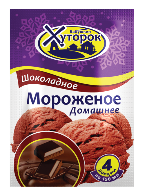 

Мороженое Бабушкин Хуторок со вкусом шоколада 65 г