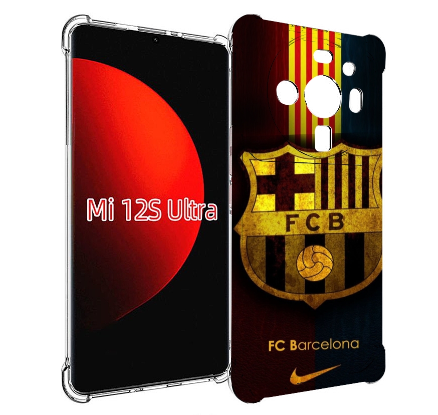 

Чехол MyPads фк барселона мужской для Xiaomi 12S Ultra, Прозрачный, Tocco