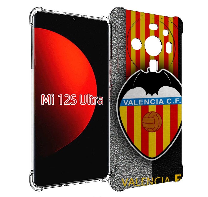 

Чехол MyPads фк валенсия мужской для Xiaomi 12S Ultra, Прозрачный, Tocco