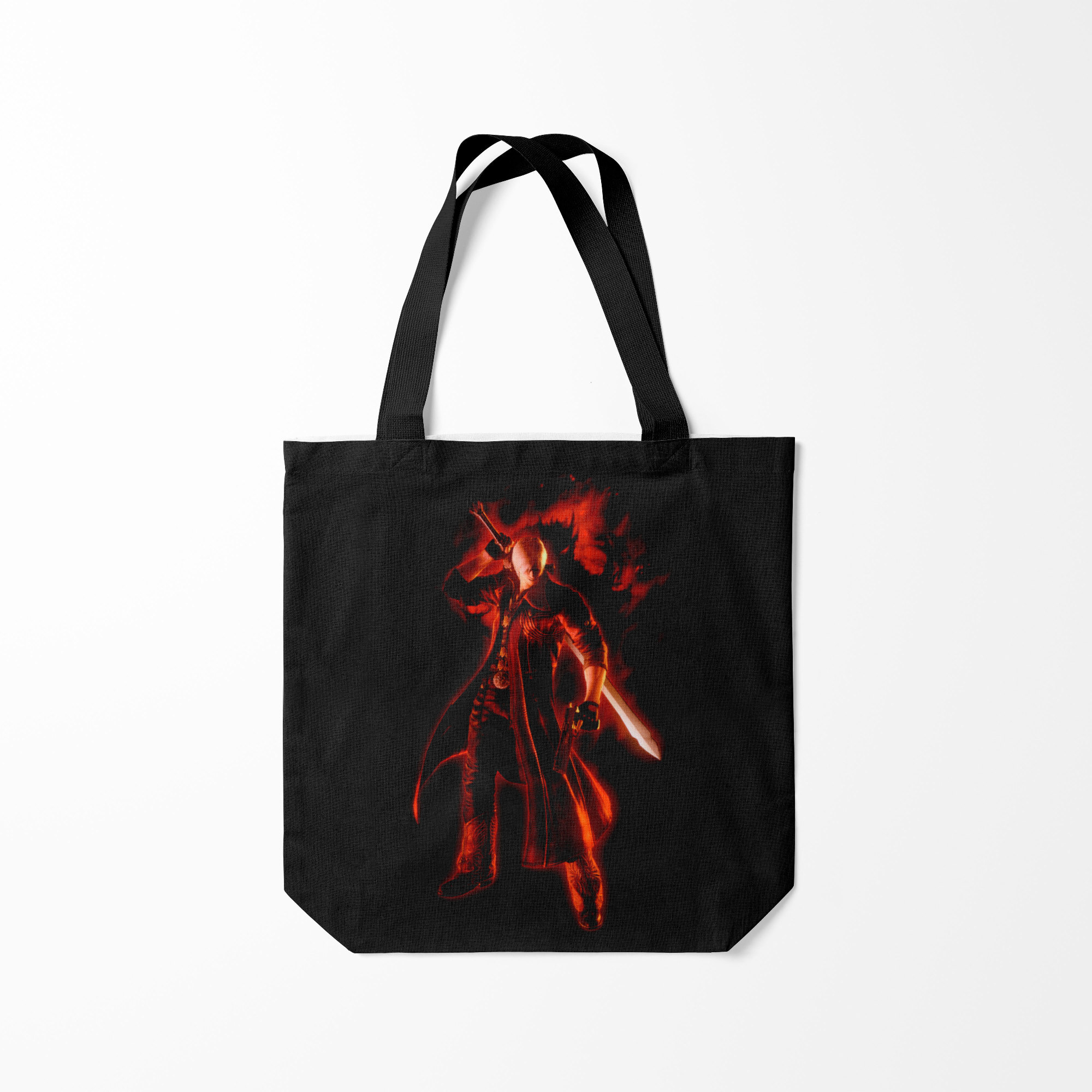

Сумка шoппер унисекс Burnettie Devil May Cry Dante, черный, Devil May Cry Dante