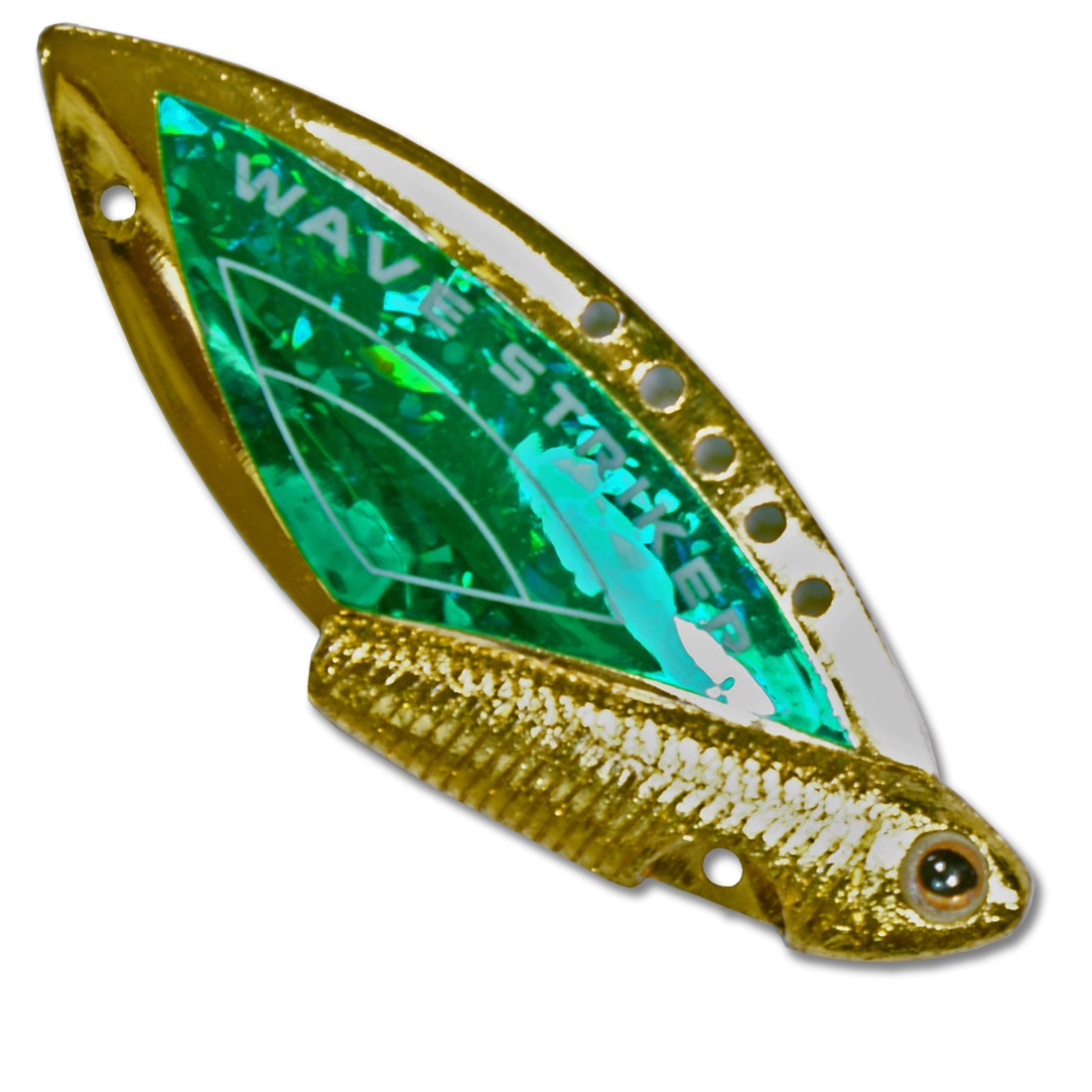 

Блесна (цикада) Kosadaka WAVE STRIKER 7гр # GGR (Gold /Green), Зеленый;золотистый, Wave striker