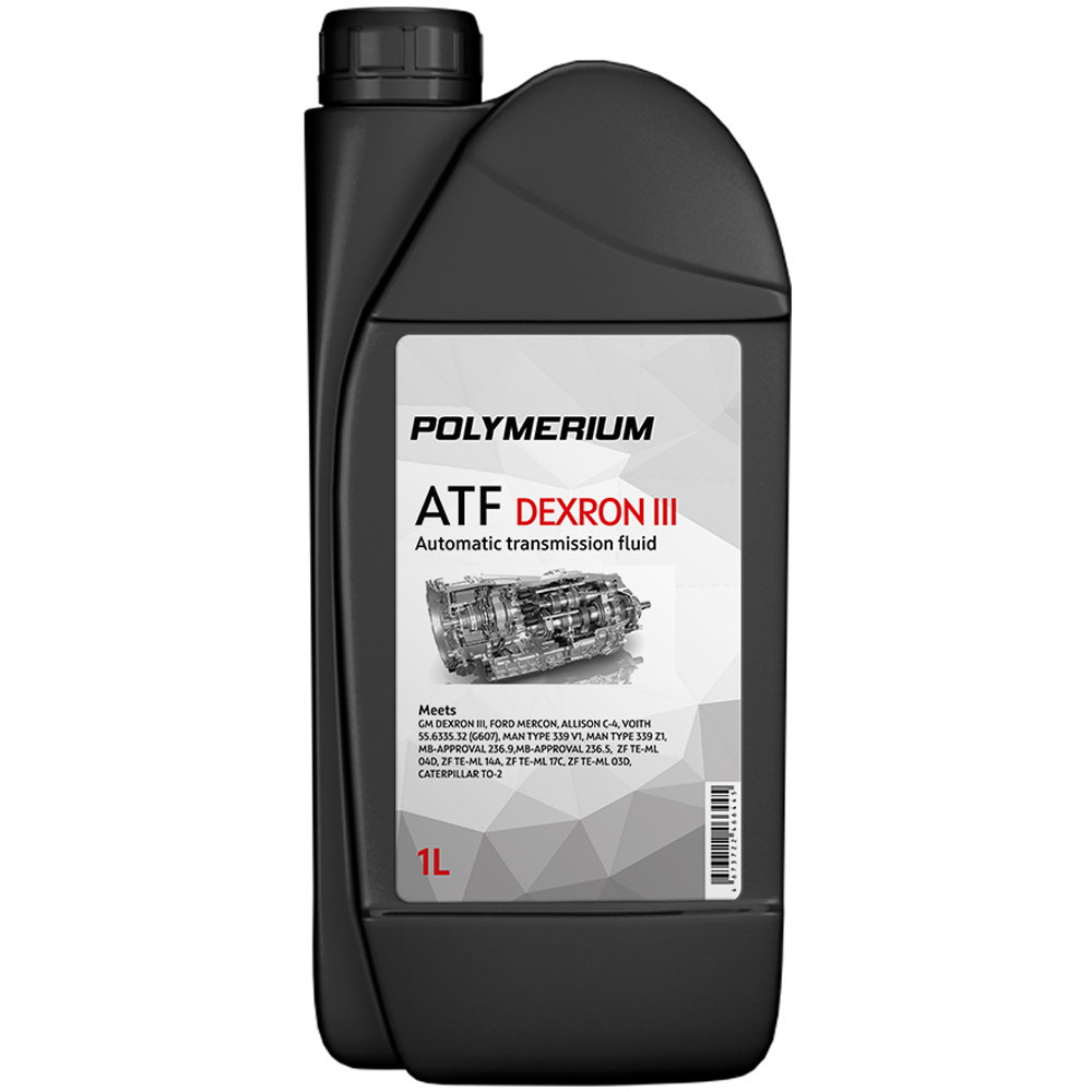 

Трансмиссионное масло Polymerium ATF DEXRON III 1L, atfdexIII1