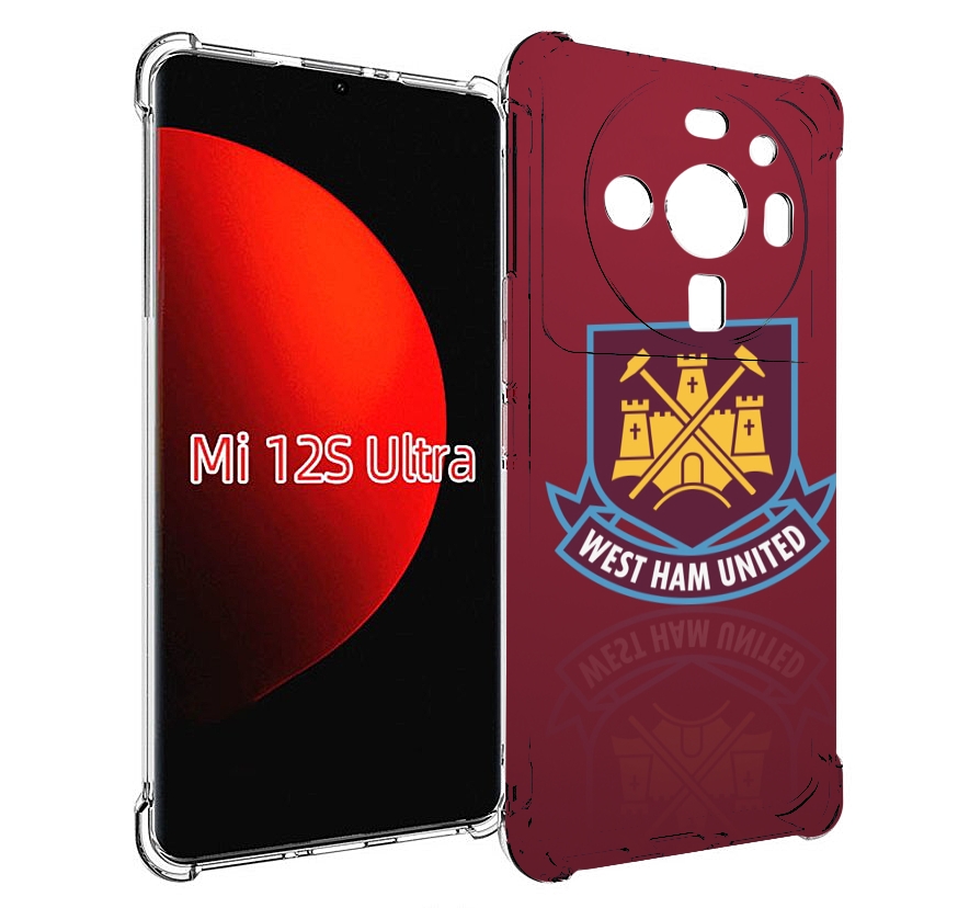 

Чехол MyPads фк вест хэм мужской для Xiaomi 12S Ultra, Прозрачный, Tocco