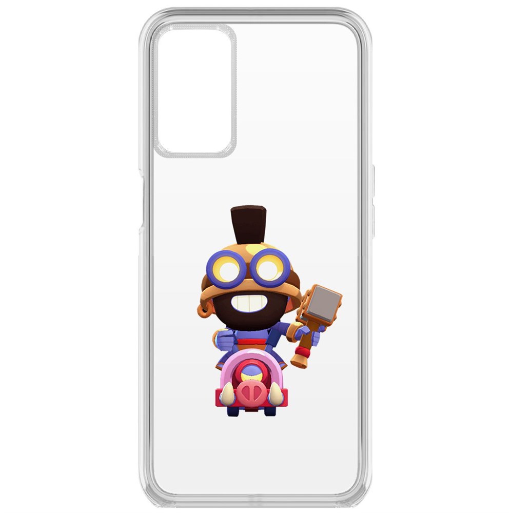

Чехол-накладка Brawl Stars-Карл Всадник на кабане для Oppo A16