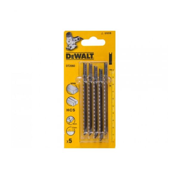 

Пилка для лобзика DEWALT EXTREME PRECISION CUT DT2207-QZ, по дереву, HCS, T101BR, 5 шт.