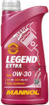 

Моторное масло Mannol Legend Extra Sae 0W30 5л