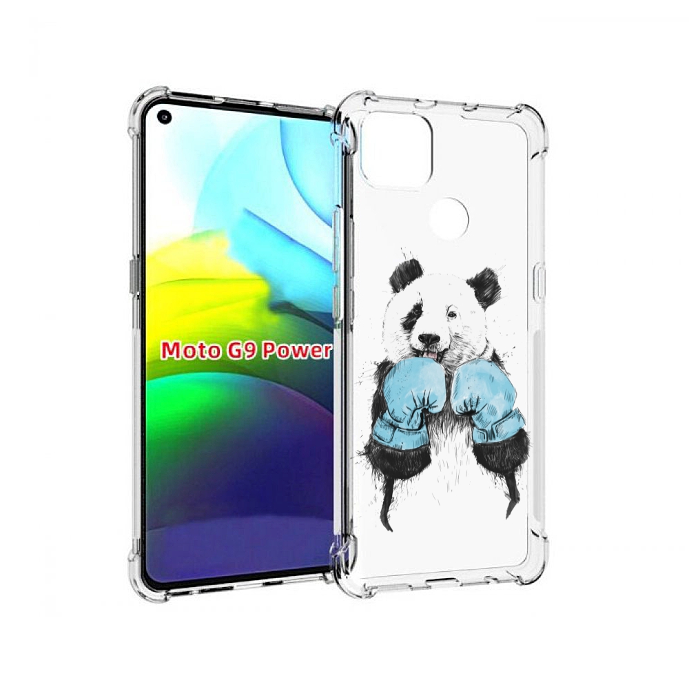 

Чехол MyPads панда боксер для Motorola Moto G9 Power, Прозрачный, Tocco