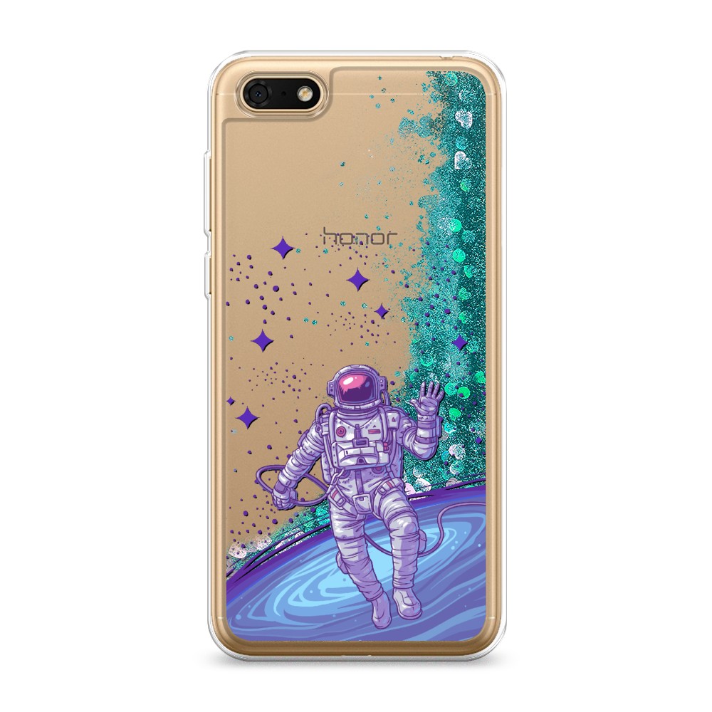 

Чехол Awog на Honor 7A/Y5 Prime 2018/Y5 2018 "Космонавт в открытом космосе", Разноцветный, 66395-1