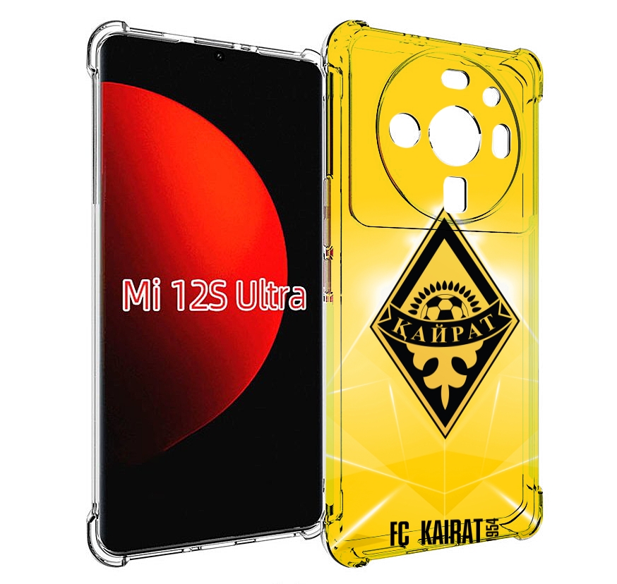 

Чехол MyPads фк каират алматы для Xiaomi 12S Ultra, Прозрачный, Tocco