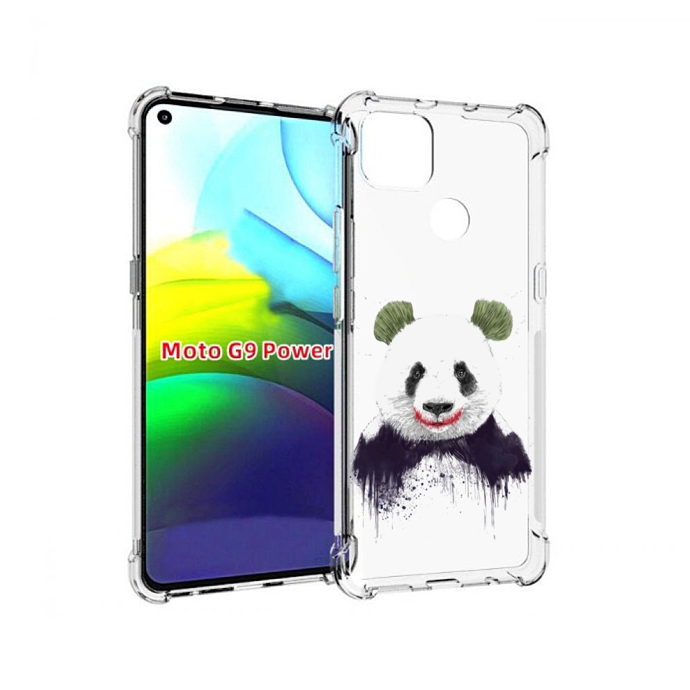 

Чехол MyPads панда джокер для Motorola Moto G9 Power, Прозрачный, Tocco