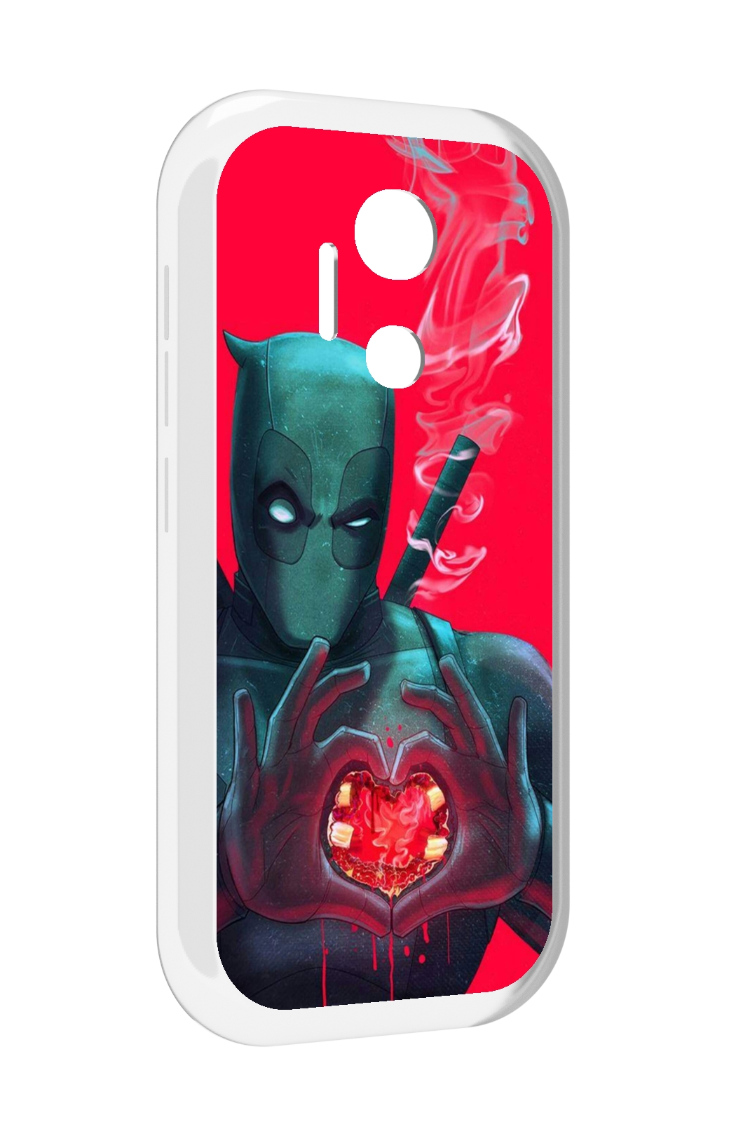

Чехол MyPads дедпул-в-сердце для doogee x97 pro, Прозрачный, Tocco