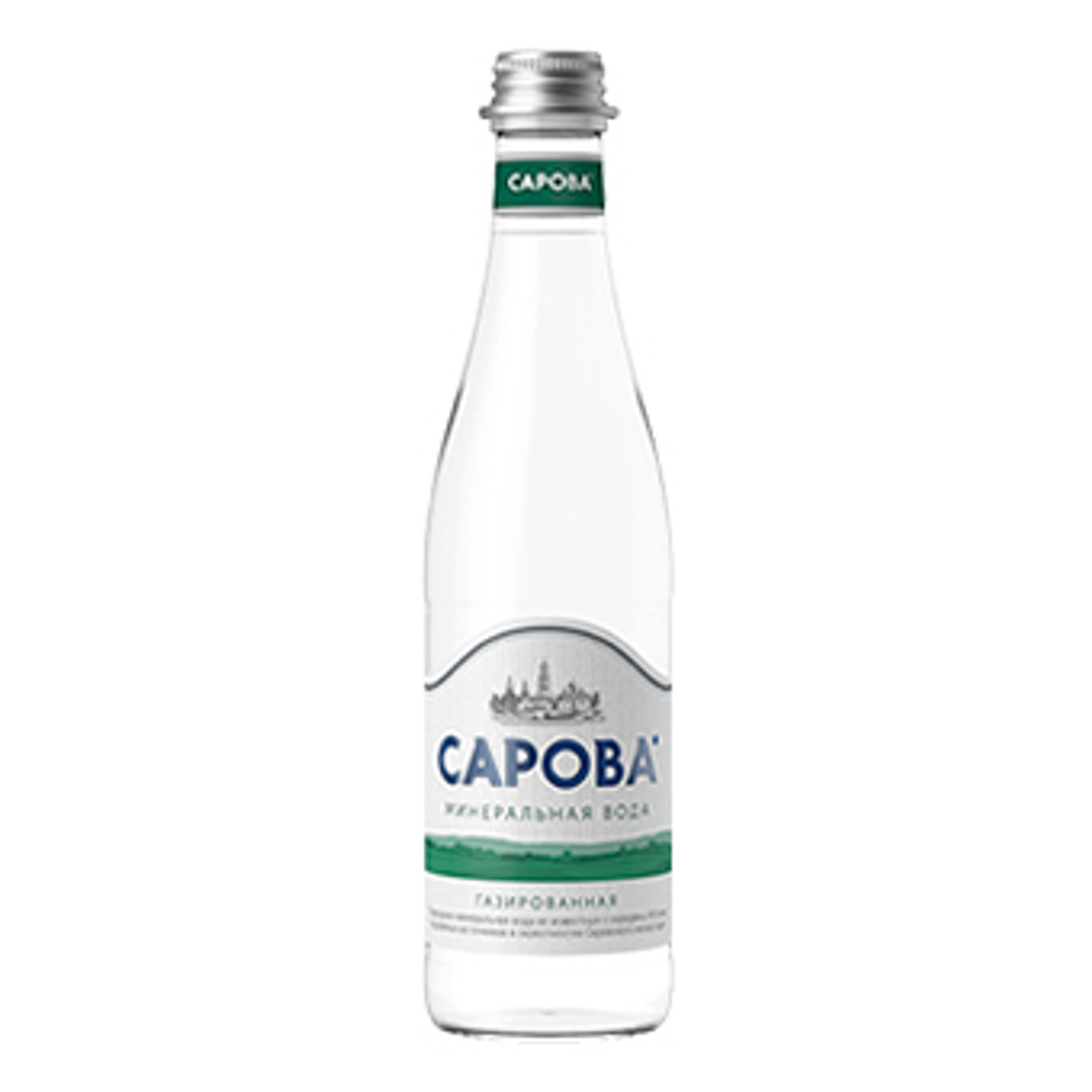 

Вода минеральная Сарова газированная 0,5 л