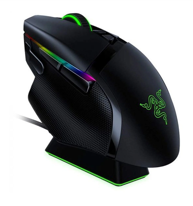 Беспроводная игровая мышь Razer Basilisk & Mouse Dock черный (RZ01-03170100-R3A1)