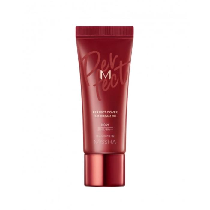 фото Тональный bb крем missha m perfect cover bb cream rx spf42/pa+++ (no. 27), 20 мл