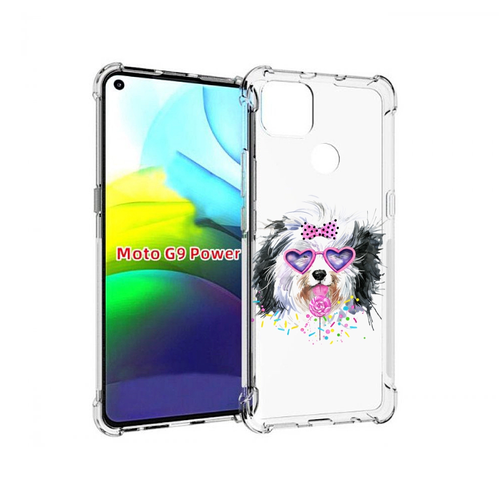 

Чехол MyPads пушистик для Motorola Moto G9 Power, Прозрачный, Tocco
