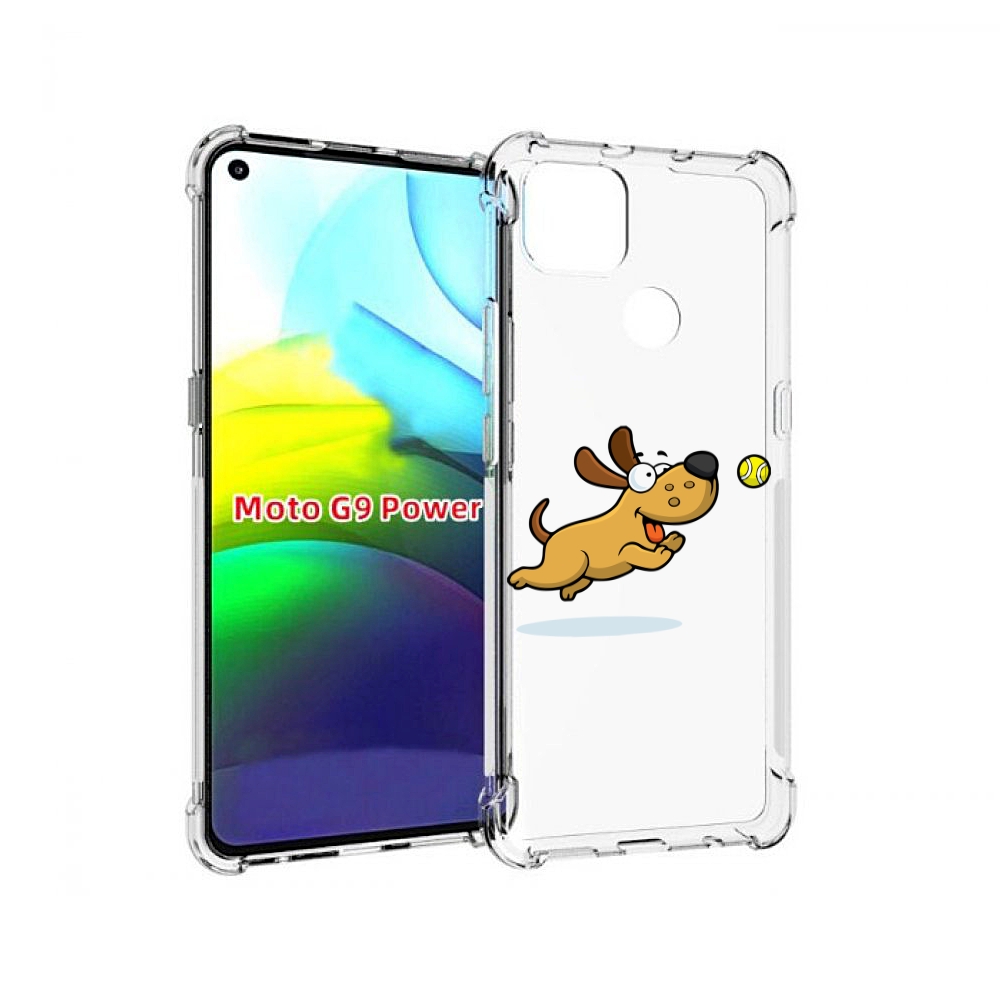 

Чехол MyPads пёсик для Motorola Moto G9 Power, Прозрачный, Tocco