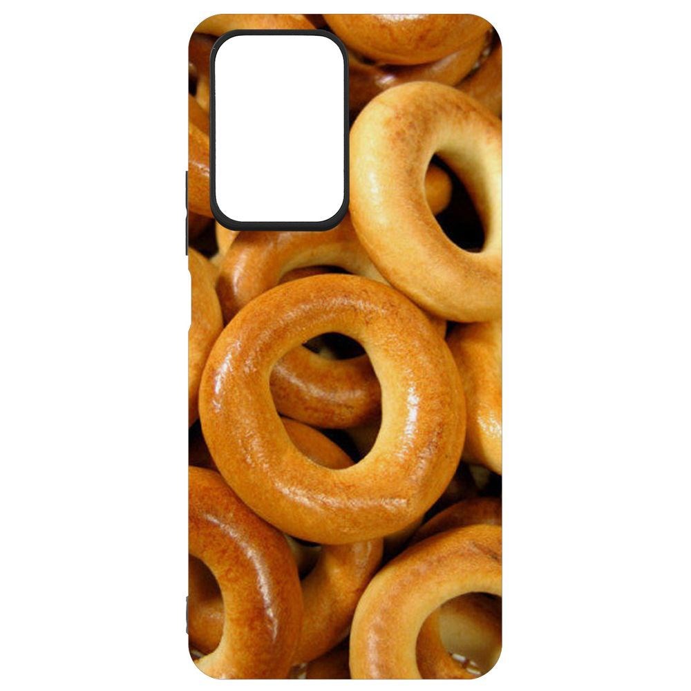 

Чехол-накладка Krutoff Soft Case Сушки для Xiaomi 11T Pro, Черный