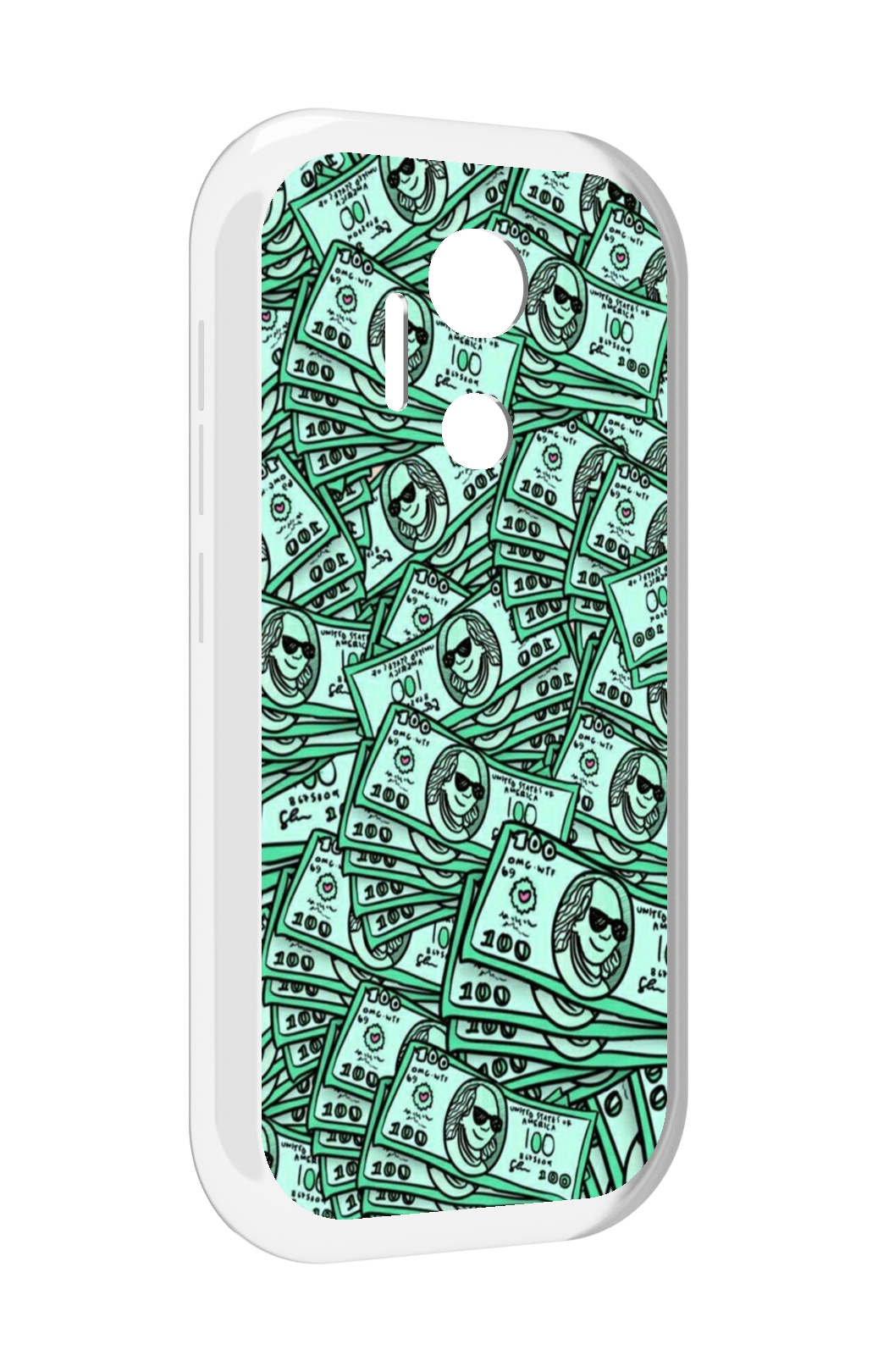 

Чехол MyPads доллары картинка для doogee x97 pro, Прозрачный, Tocco
